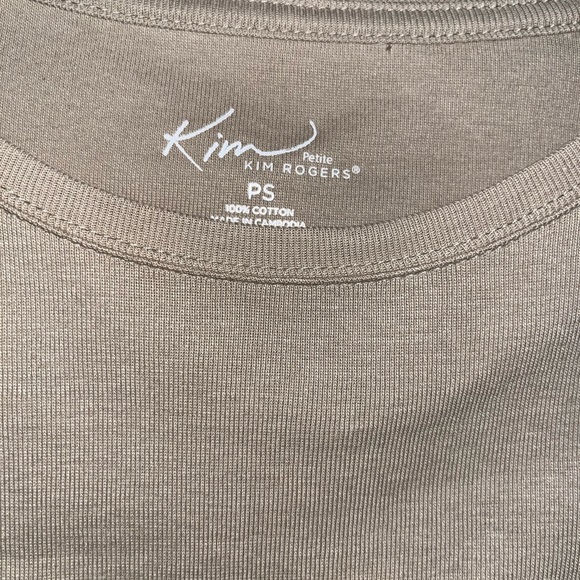 NWT, Kim Rogers Animal Print Top, Size Petite Small - Picture 5 of 5